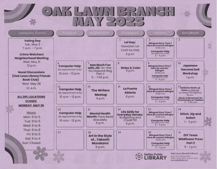 Oak Lawn Library Friends Enlighten, Empower, Educate